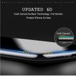 Wholesale HD Tempered Glass Full Edge Protection Screen Protector for iPhone 11 Pro Max (6.5in) / XS Max (Black Edge)